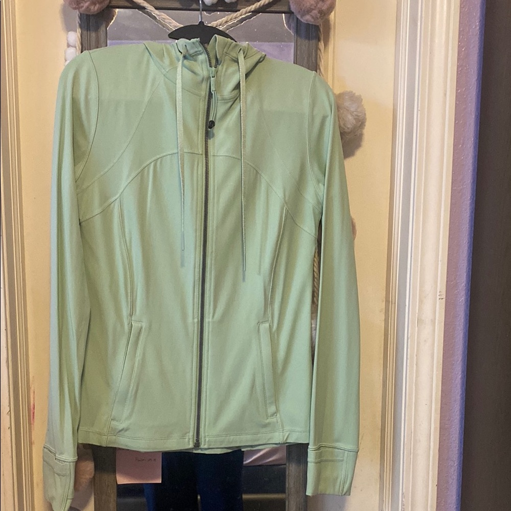 Lululemon Green Hooded Jacket
